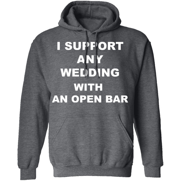 Open Bar Support T-Shirt CustomCat