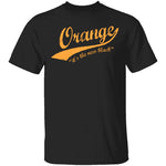 Orange It's The New Black T-Shirt CustomCat