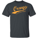 Orange It's The New Black T-Shirt CustomCat