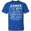 Organic Gamer T-Shirt CustomCat