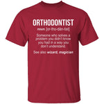 Orthodontist Definition T-Shirt CustomCat