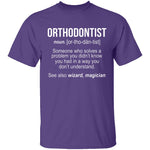 Orthodontist Definition T-Shirt CustomCat