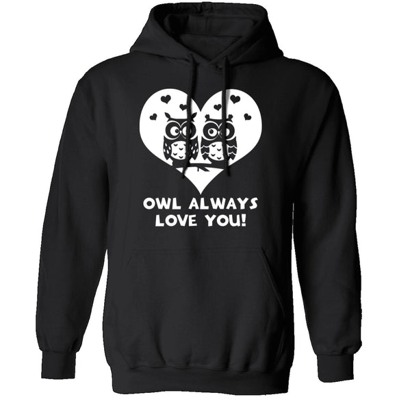 Owl Always Love You T-Shirt CustomCat