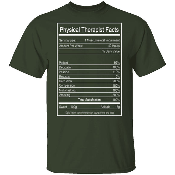 PT Facts T-Shirt CustomCat