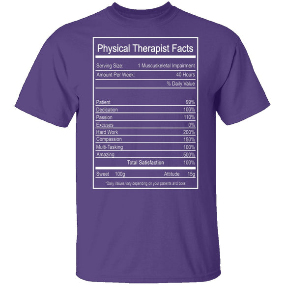 PT Facts T-Shirt CustomCat