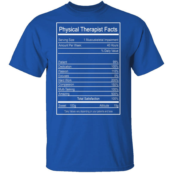 PT Facts T-Shirt CustomCat