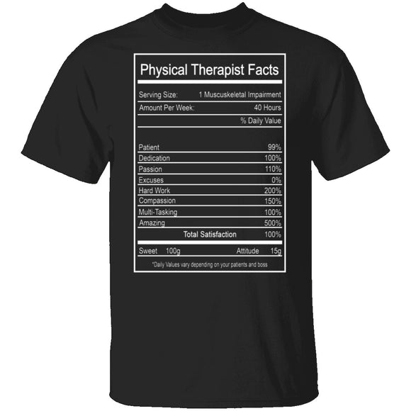 PT Facts T-Shirt CustomCat