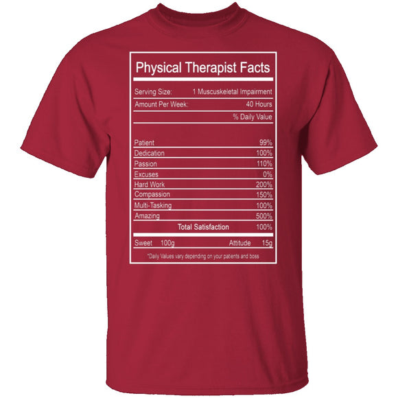 PT Facts T-Shirt CustomCat