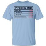 Painting Rates T-Shirt CustomCat