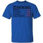 Painting Rates T-Shirt CustomCat