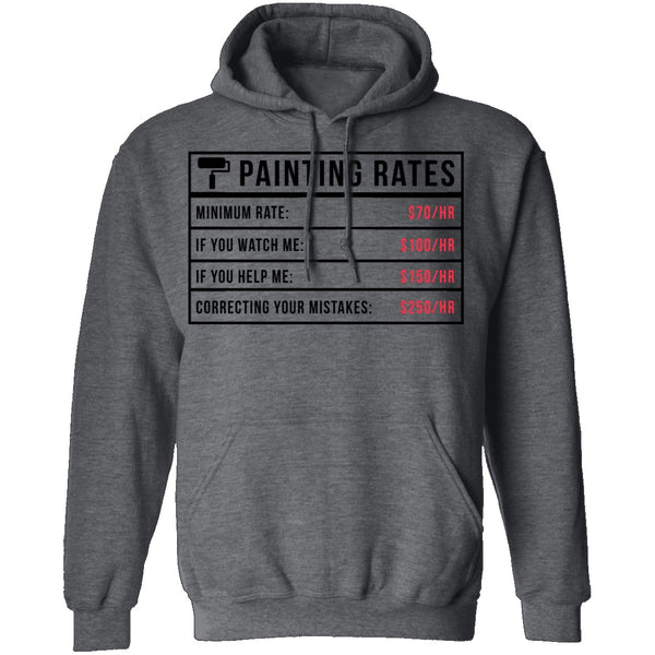 Painting Rates T-Shirt CustomCat