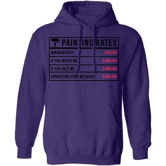Painting Rates T-Shirt CustomCat