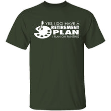 Painting Retirement Plan T-Shirt