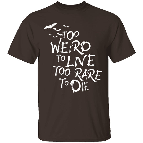 Panic at the Disco Too Weird To Live T-Shirt CustomCat