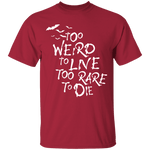Panic at the Disco Too Weird To Live T-Shirt CustomCat