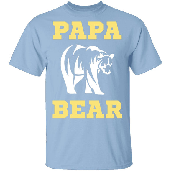 Papa Bear T-Shirt CustomCat