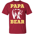 Papa Bear T-Shirt CustomCat