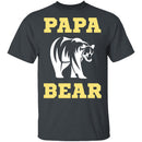 Papa Bear T-Shirt CustomCat