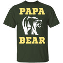Papa Bear T-Shirt CustomCat