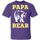 Papa Bear T-Shirt CustomCat