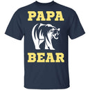Papa Bear T-Shirt CustomCat