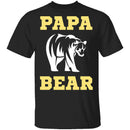 Papa Bear T-Shirt CustomCat