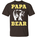Papa Bear T-Shirt CustomCat