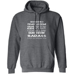 Papa The Badass T-Shirt CustomCat