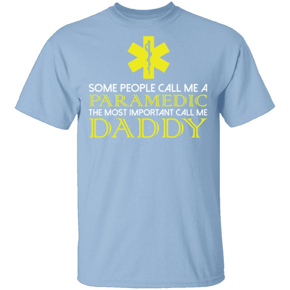 Paramedic Daddy T-Shirt CustomCat