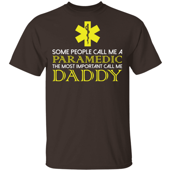 Paramedic Daddy T-Shirt CustomCat