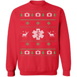 Paramedic Ugly Christmas Sweater CustomCat