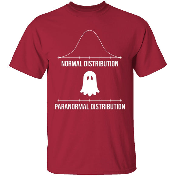Paranormal Distribution T-Shirt CustomCat