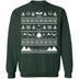 Paranormal Ugly Christmas Sweater CustomCat
