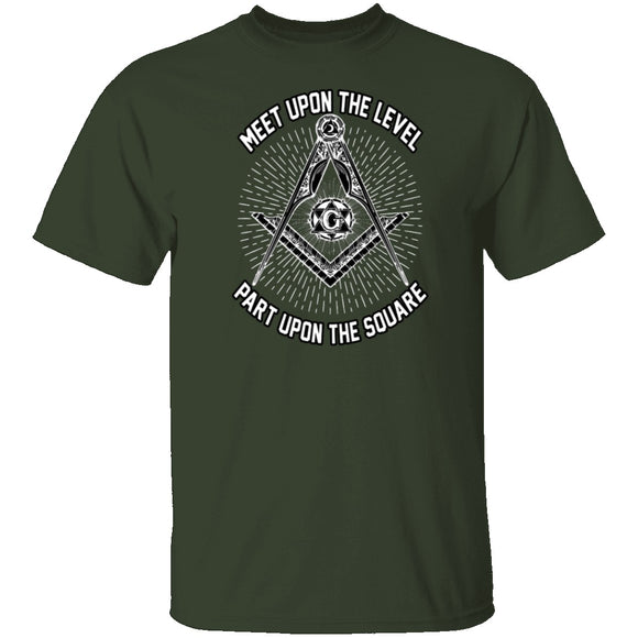 Part Upon The Square T-Shirt CustomCat