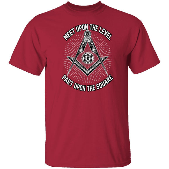 Part Upon The Square T-Shirt CustomCat