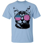 Patriotic Cat T-Shirt CustomCat