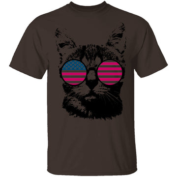 Patriotic Cat T-Shirt CustomCat