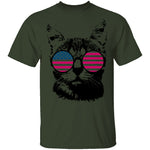 Patriotic Cat T-Shirt CustomCat