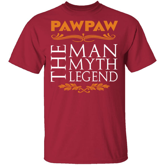 PawPaw The Man The Myth The Legend T-Shirt CustomCat
