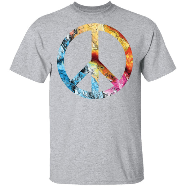 Peace Symbol copy T-Shirt CustomCat