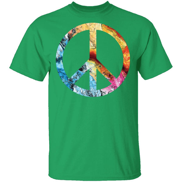 Peace Symbol copy T-Shirt CustomCat