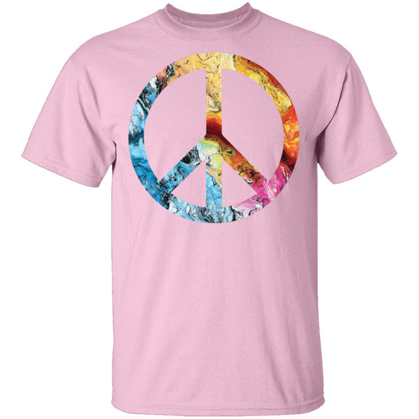 Peace Symbol copy T-Shirt CustomCat