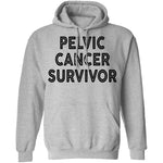 Pelvic Cancer Survivor T-Shirt CustomCat