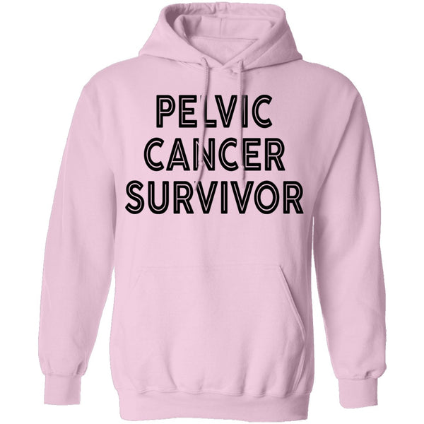 Pelvic Cancer Survivor T-Shirt CustomCat