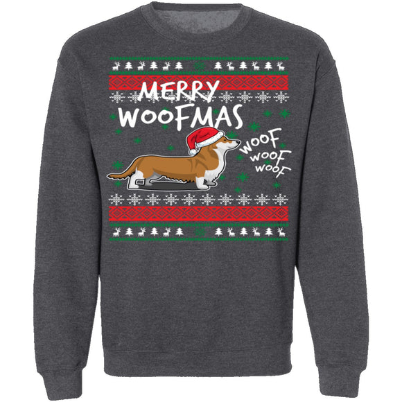 Pembroke Welsh Corgi Ugly Christmas Sweater CustomCat