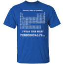 Periodic Table T-Shirt CustomCat