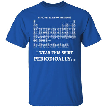 Periodic Table T-Shirt CustomCat