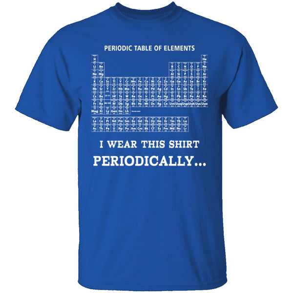 Periodic Table T-Shirt CustomCat