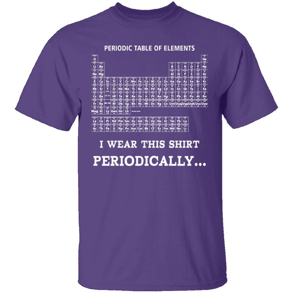 Periodic Table T-Shirt CustomCat