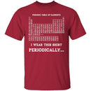 Periodic Table T-Shirt CustomCat